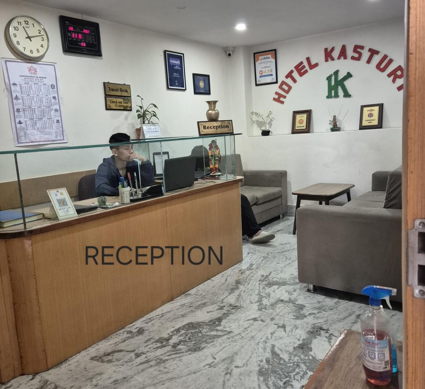 Hotel Kasturi Gangtok Exterior foto